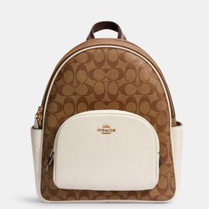 New) Backpack In Signature Canvas